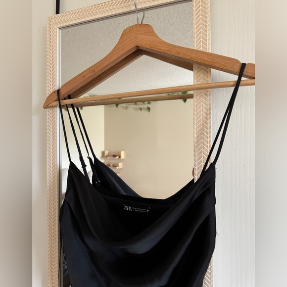 Zara rouched slip dress - Picture 2 of 2